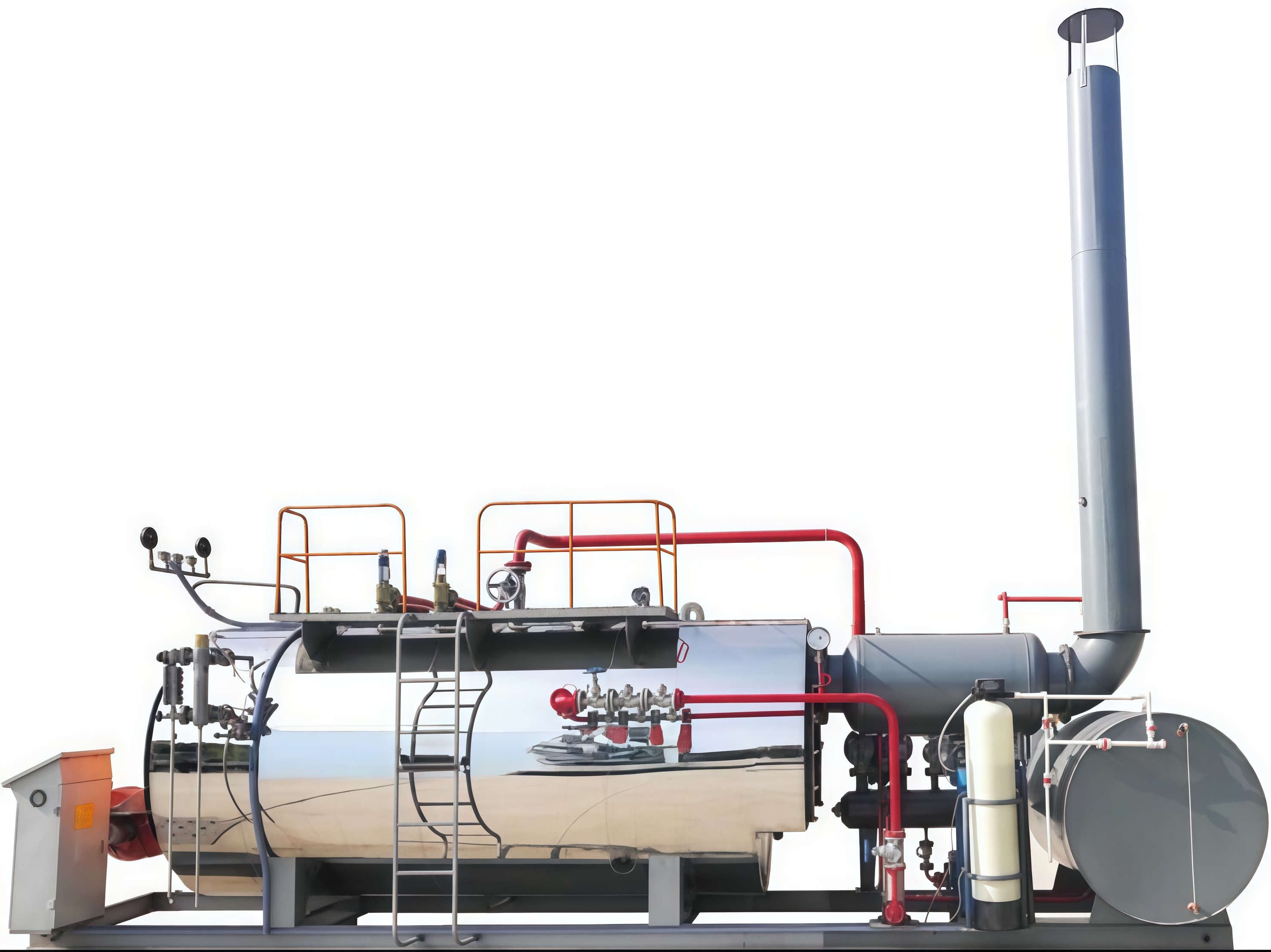 Gas-und öl befeuerte Dampfkessel der WNS-Serie